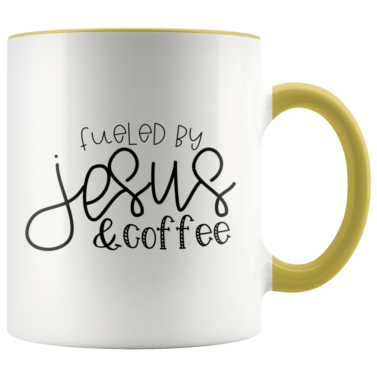 Fueled Jesus and Coffee - Mug - Adoration Apparel | Christian Shirts, Hats, for Women, Men and Toddlers