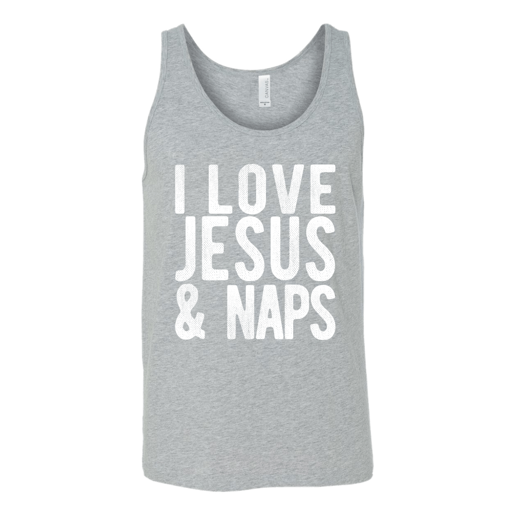 "I LOVE JESUS AND NAPS" Tee-Shirt, Sweatshirt, Tank or Hoodie - Adoration Apparel | Christian Shirts, Hats, for Women, Men and Toddlers